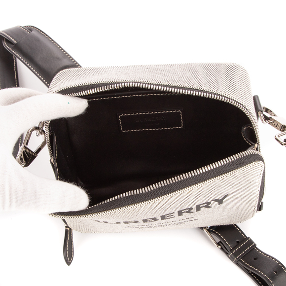 Sutton Logo (Camera)   in  White/ Black Canvas - Picture 7 of 7
